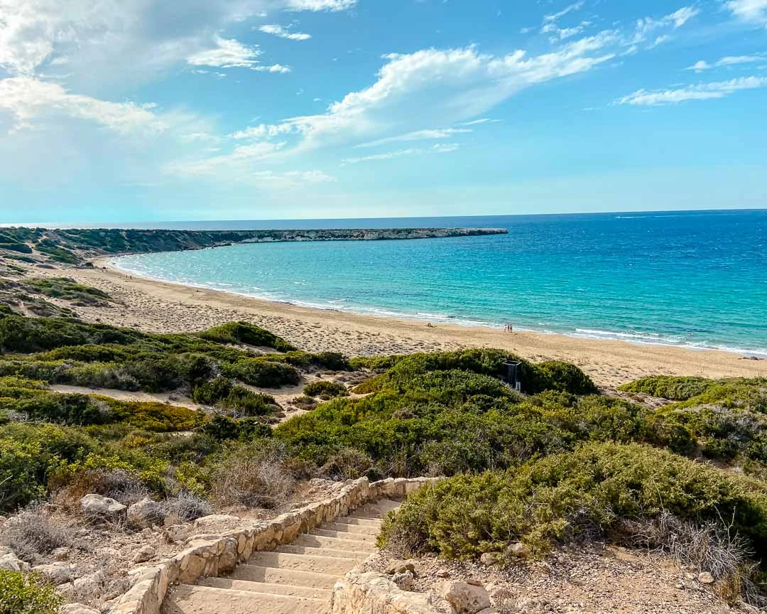 lara beach von oben lara beach von oben