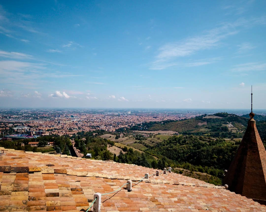 santuario della madonna di san luca dachterrasse