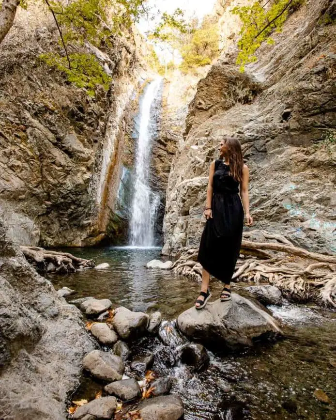 troodos gebirge Millomeris Wasserfall