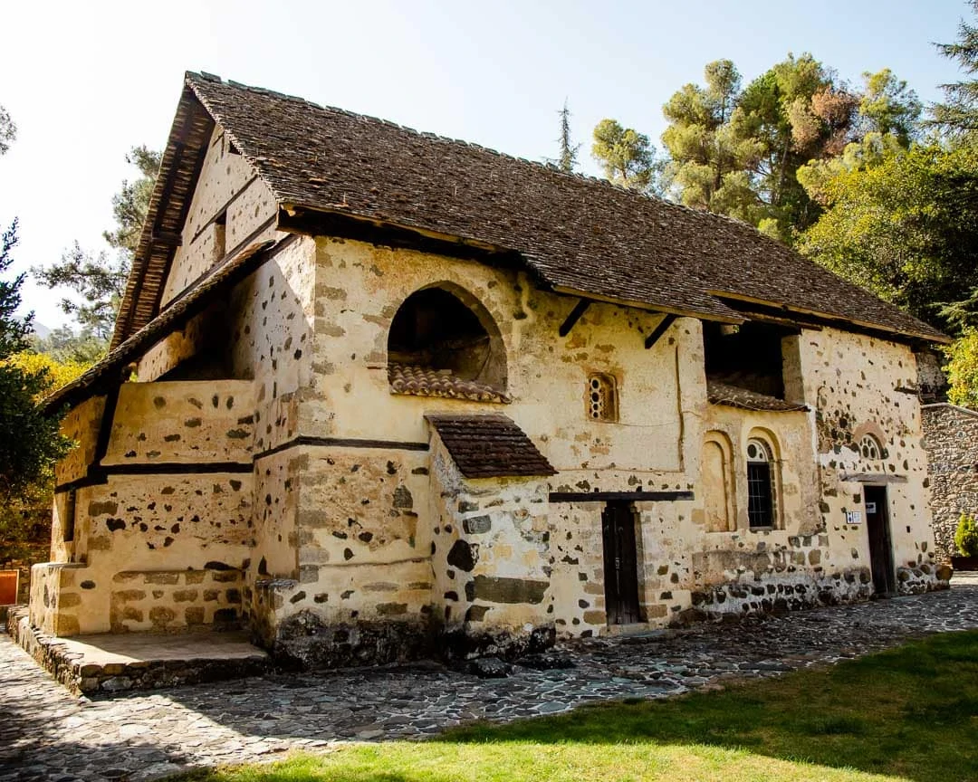 troodos gebirge scheunendachkirche agios nikolaos tis stegis troodos gebirge Scheunendachkirche Agios Nikolaos tis Stegis