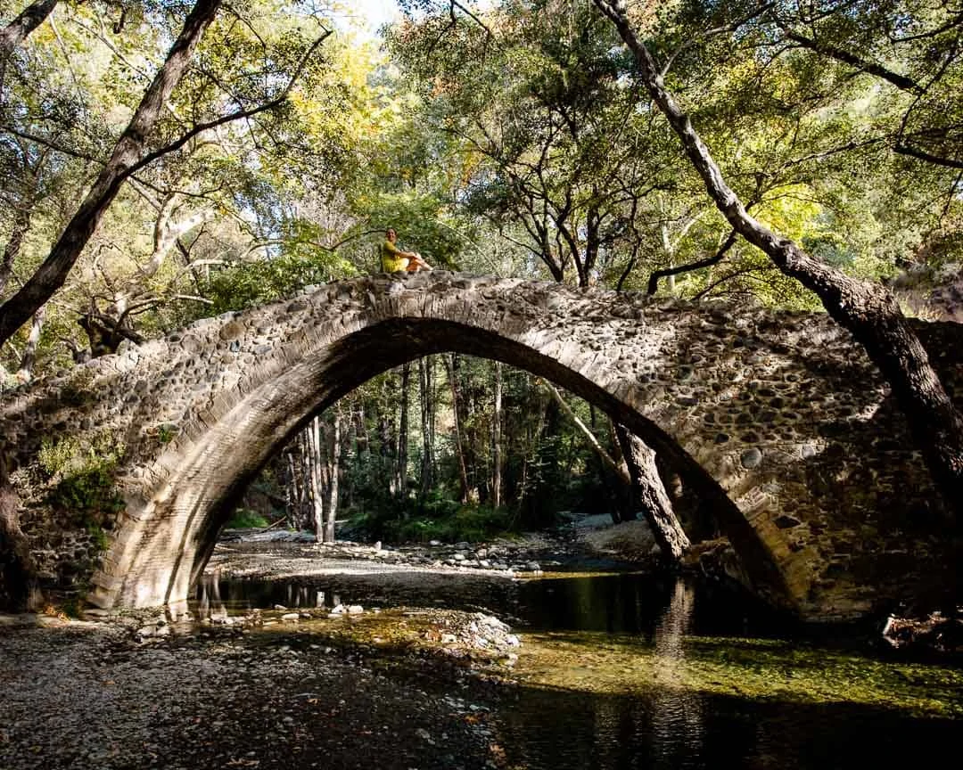 troodos gebirge tzelefos bruecke