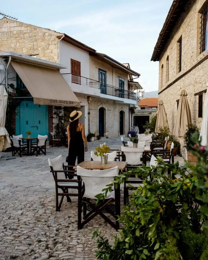 troodos gebirge zypern omodos gasse 2