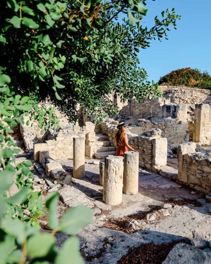 zypern ruinen kourion