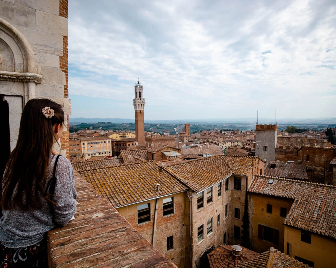Aussichtspunkt Facciatone Dom Siena