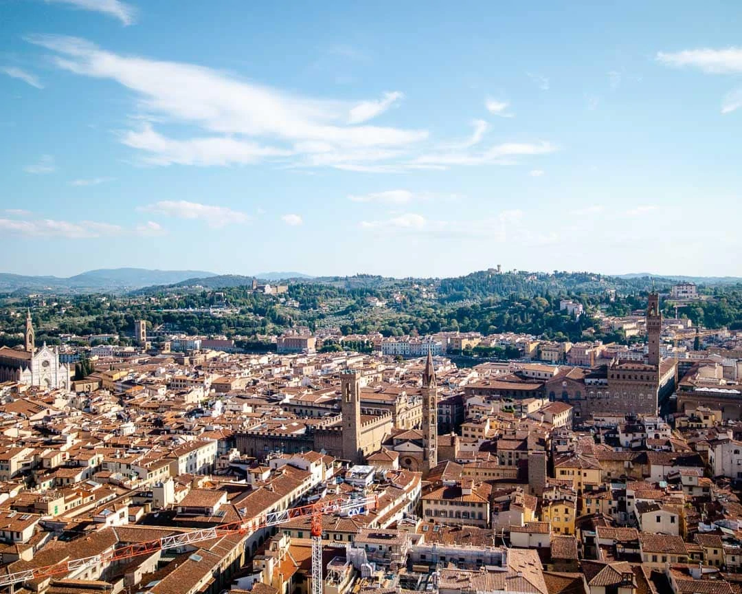 Florenz Dom Kuppel ausblick 5