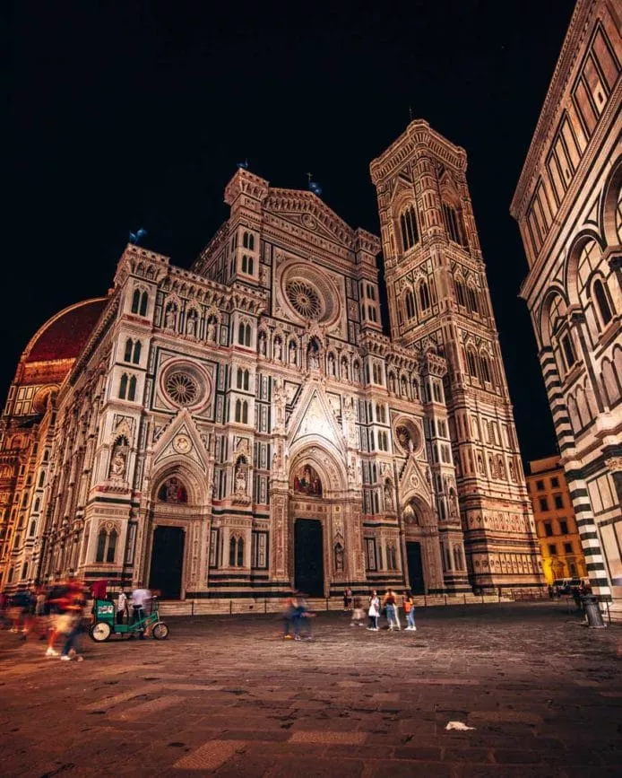 florenz dom nacht