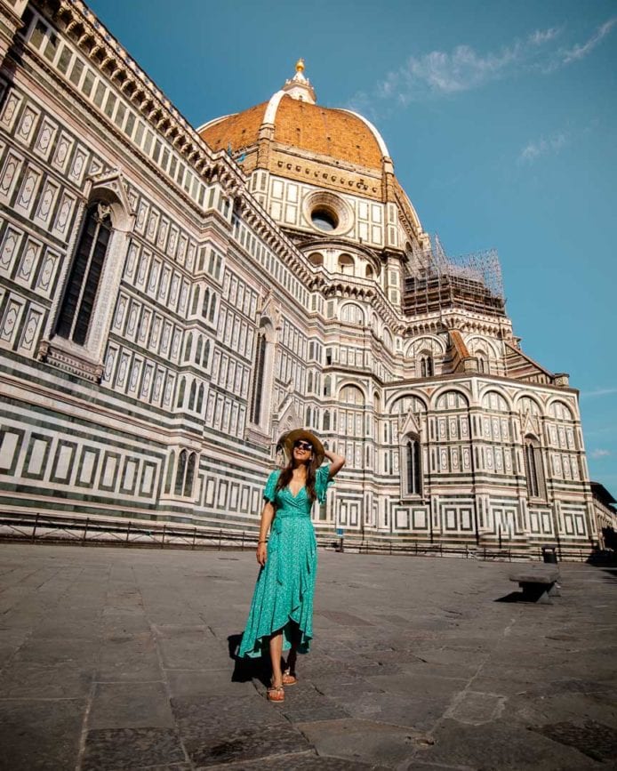 Florenz Dom seitenansicht