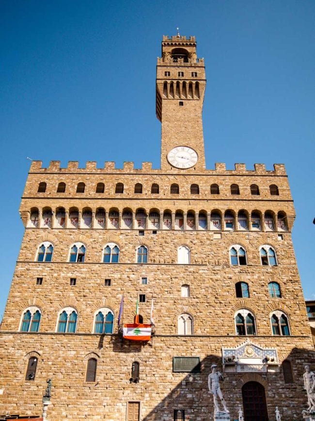 Florenz Palazzo Vecchio außen