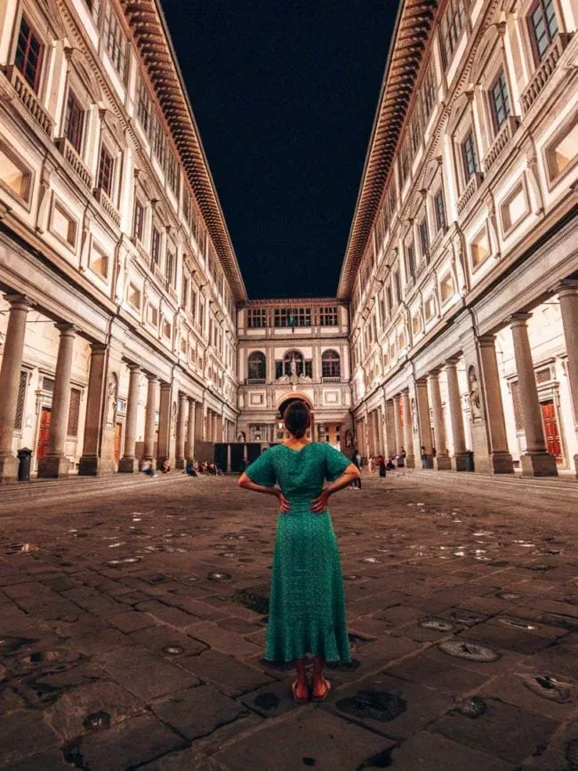 florenz uffizien von aussen