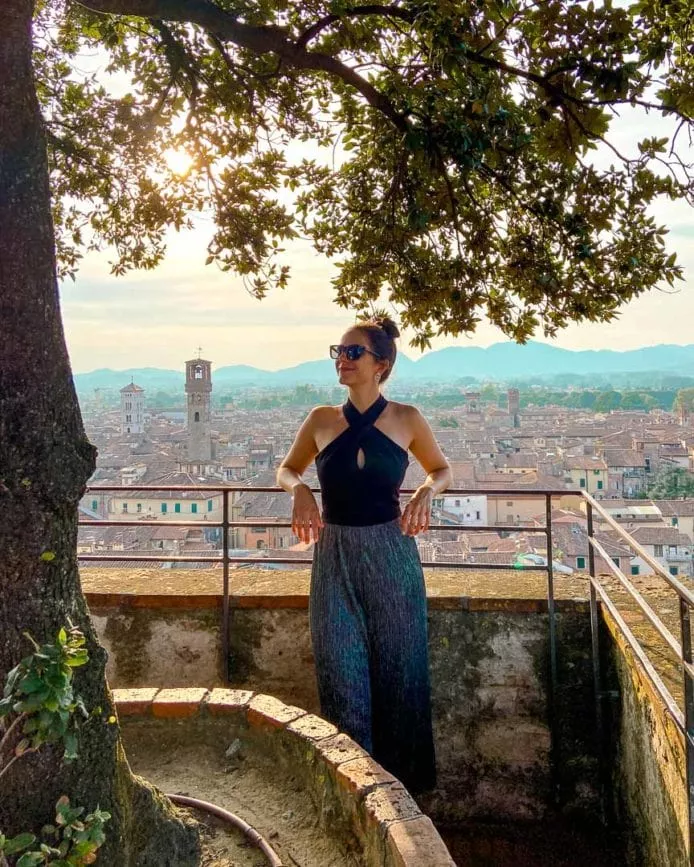 Lucca Italien Guinigiturm