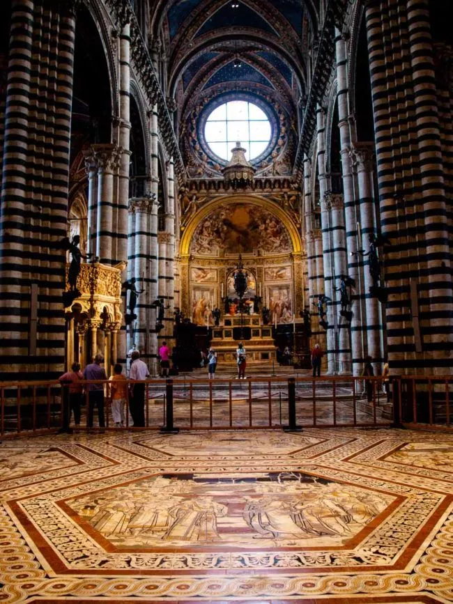 Marmorboden Dom Siena 2