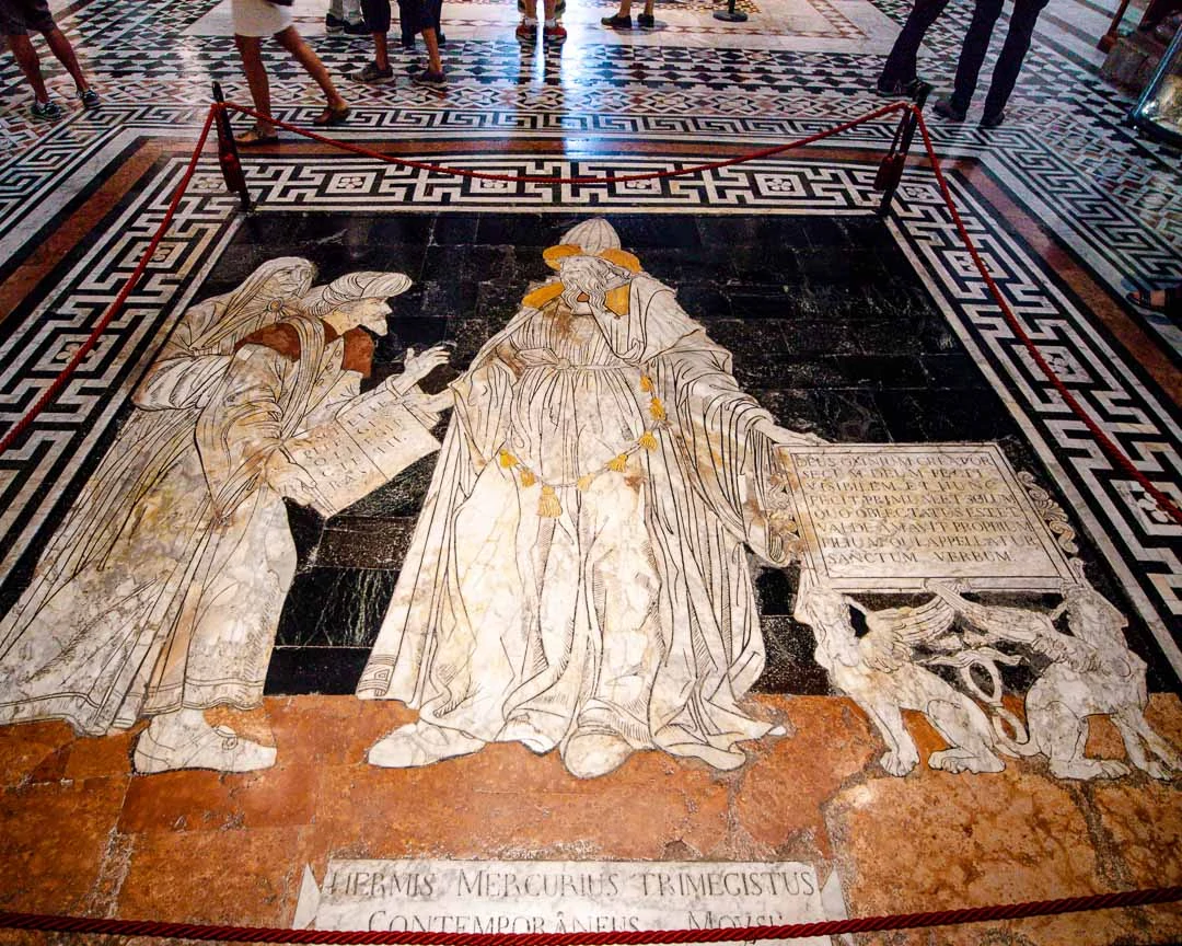 Marmorboden Dom Siena