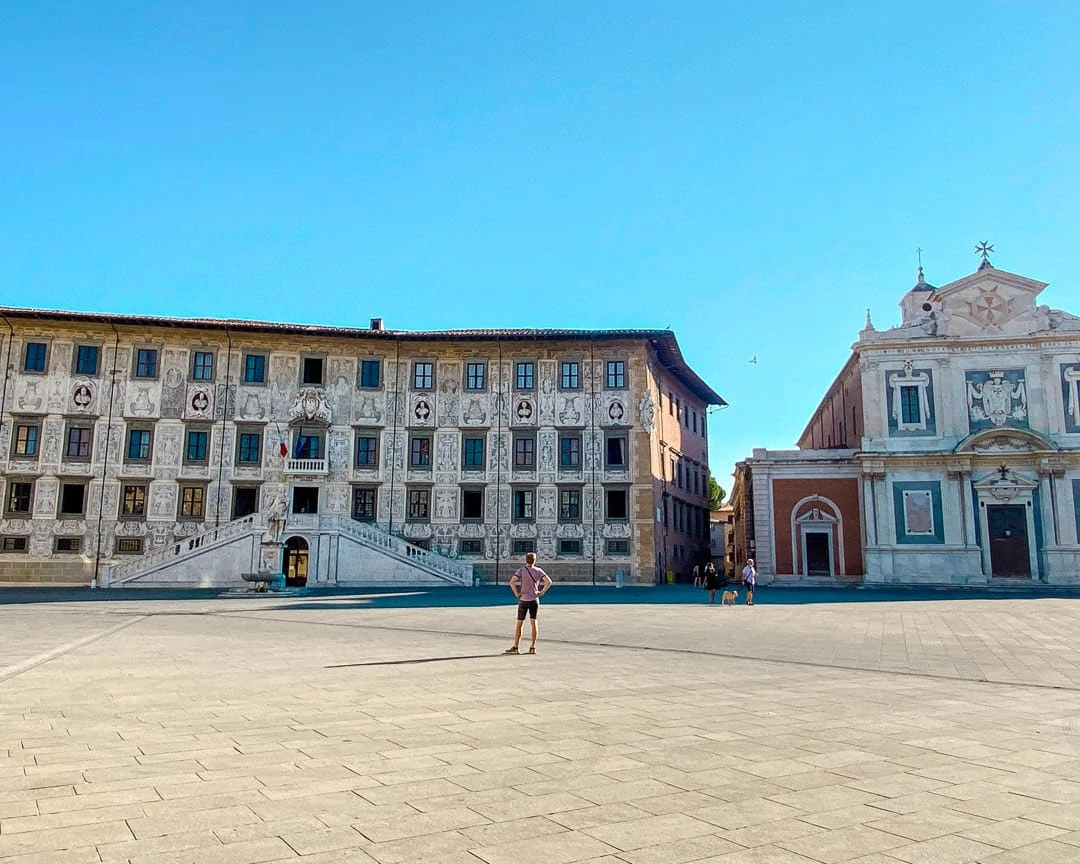 piazza dei cavalieri in pisa