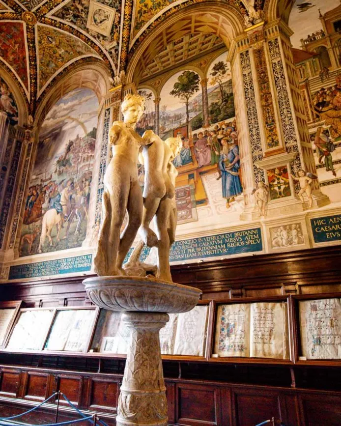 Piccolomini Bibliothek Dom Siena