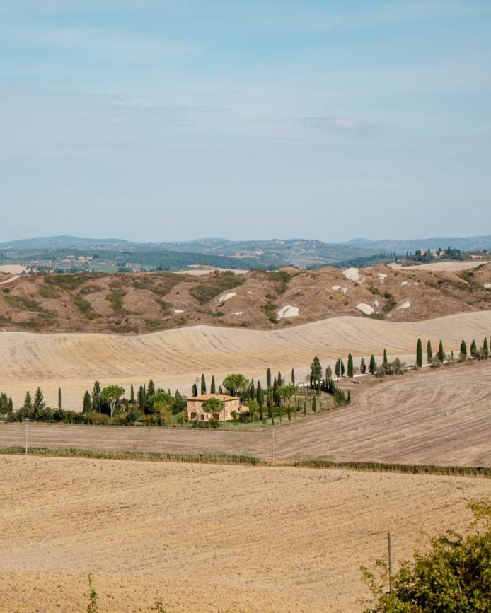 val dorcia auf der sp438 val d'orcia Auf der SP438