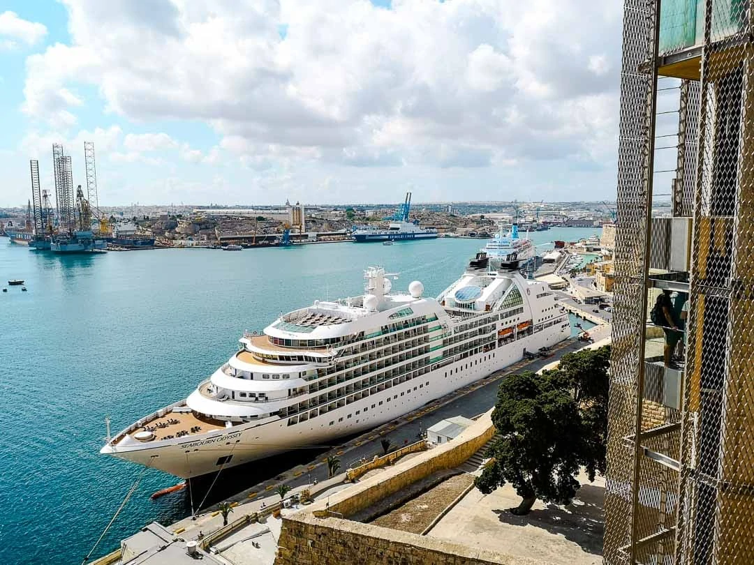 Aufzug bei Valletta Waterfront