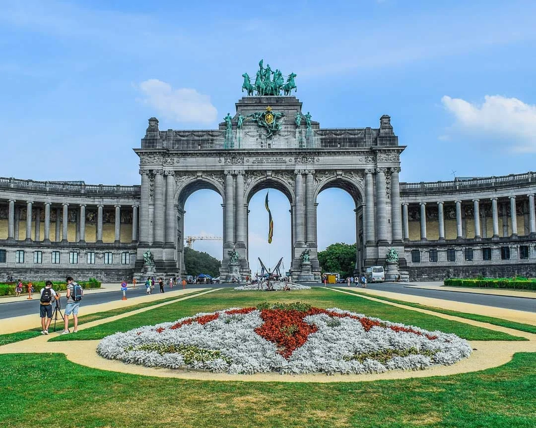 bruessel jubelpark triumphbogen