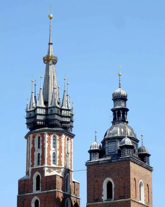 Krakau Marienkirche türme