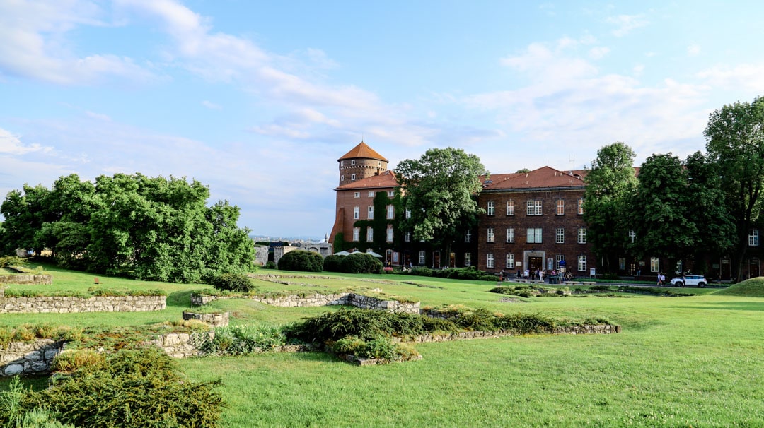 krakau wawel huegel