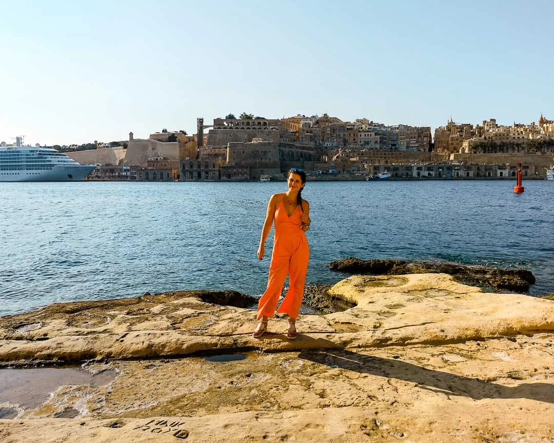 malta valletta ausblick fort st angelo malta valletta ausblick fort st angelo