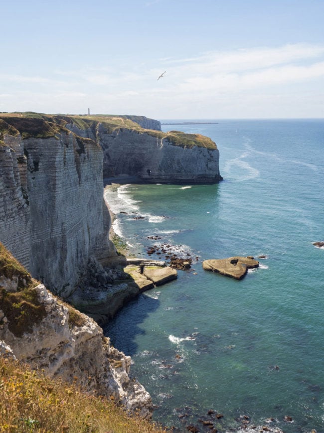 normandie etretat kreidefelsen