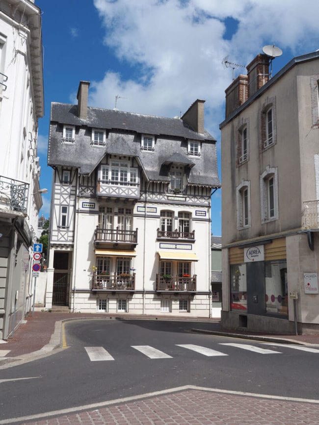 normandie granville fachwerkhaus