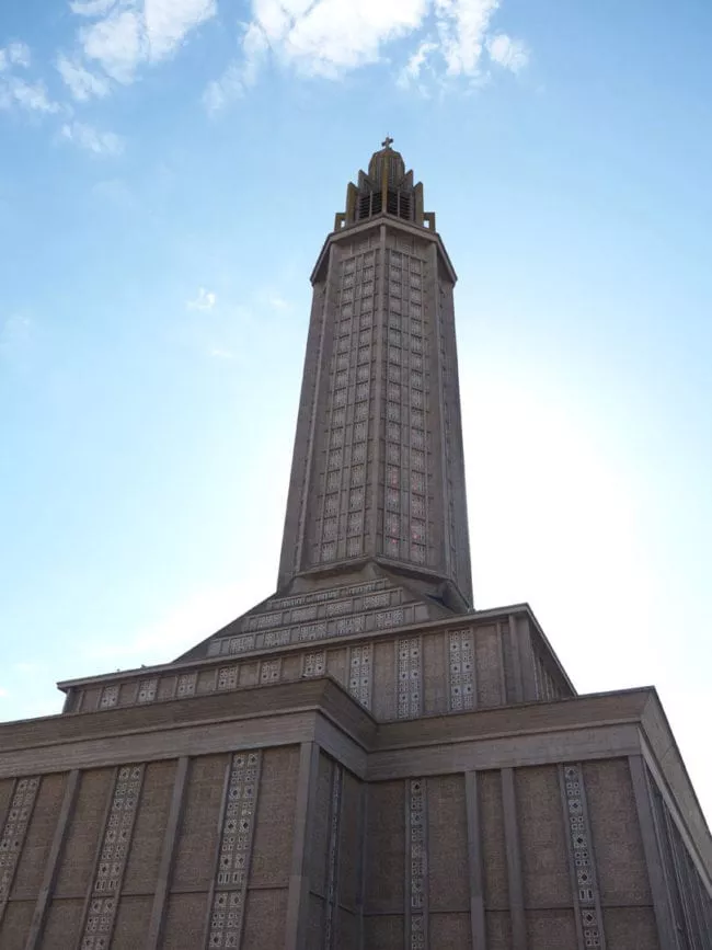 Normandie Le Havre Kirche