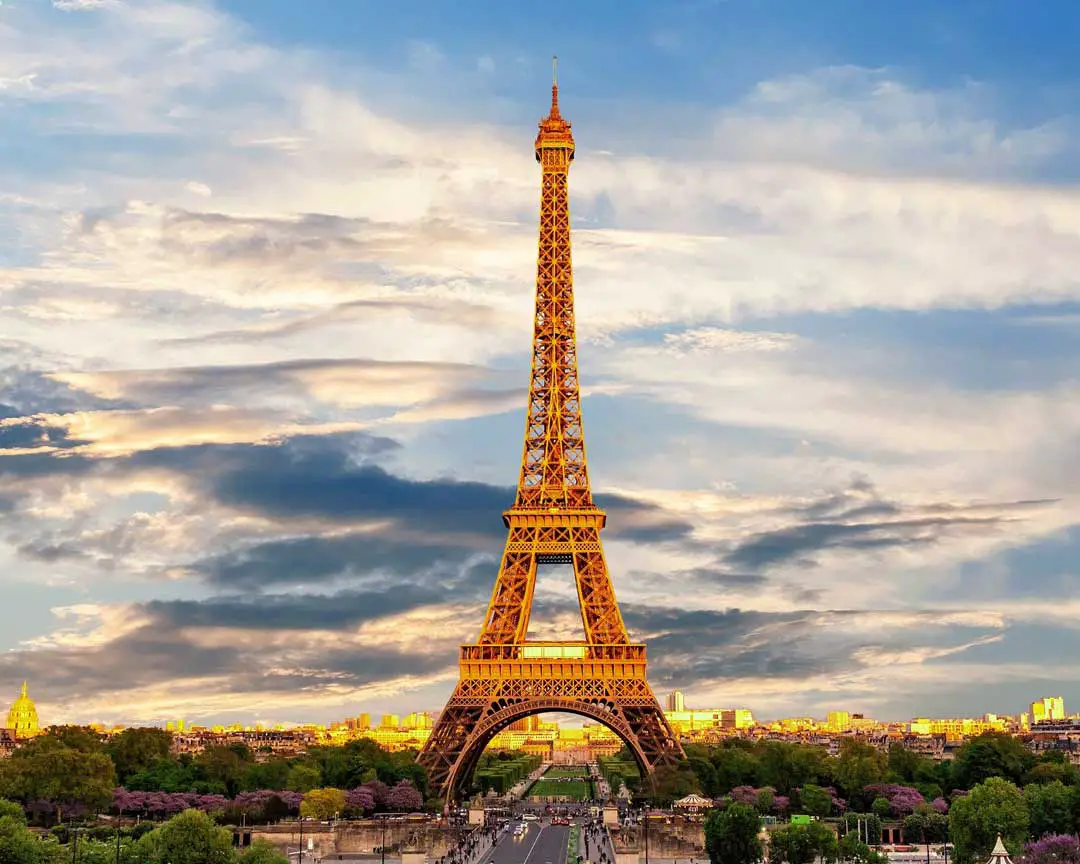 Paris Frankreich Eifelturm