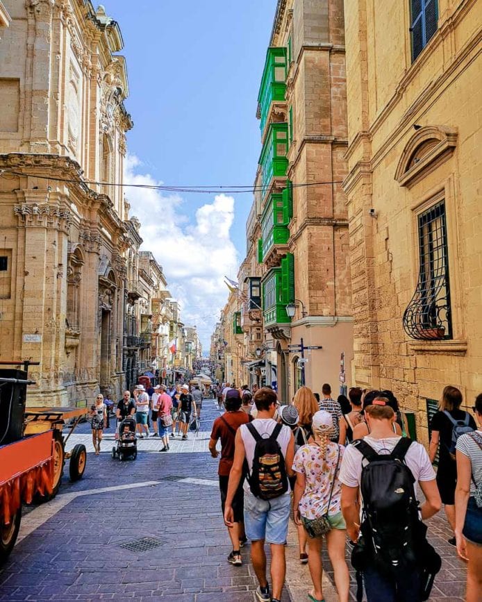 Valletta Merchant Street