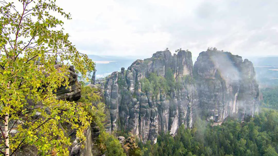 Sächsische Schweiz bei Roadtrip durch Ostdeutschland