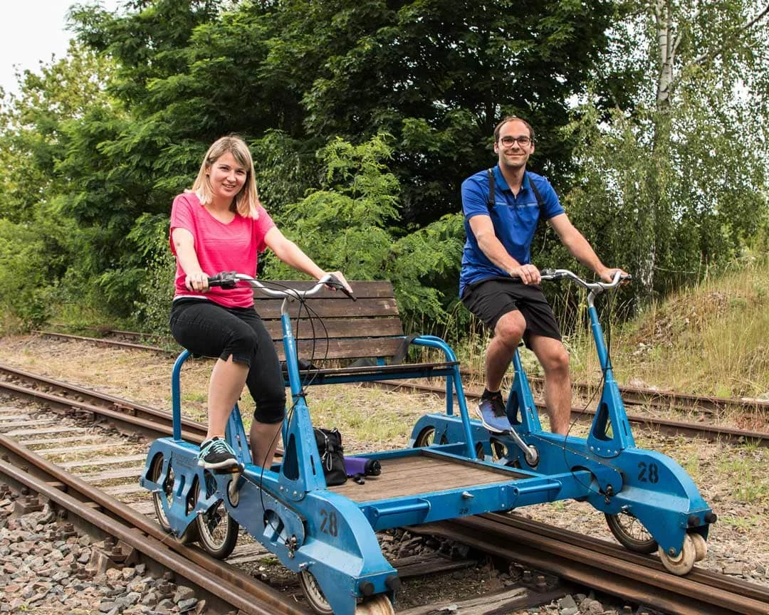 11 Draisine Ostdeutschland Roadtrip Route