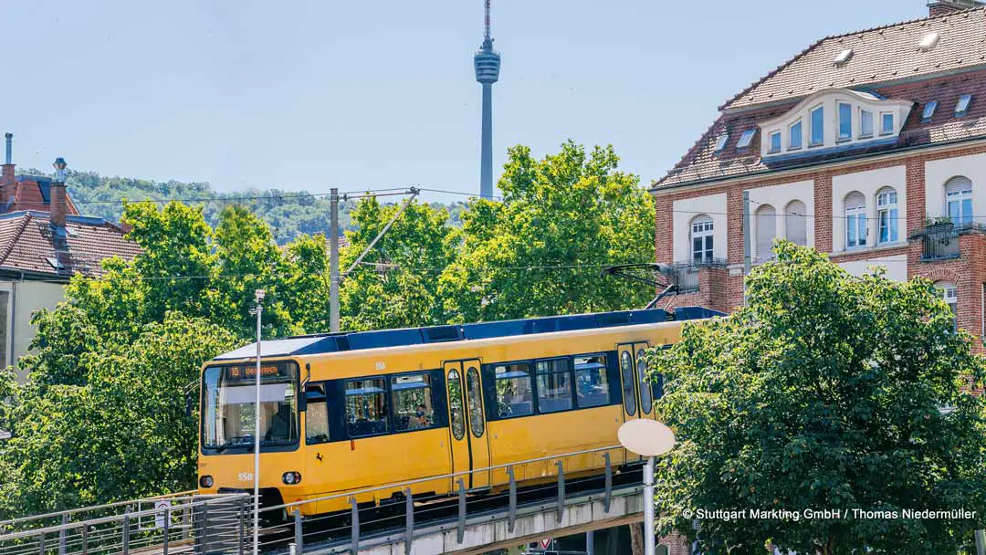 Zahnradbahn in Stuttgart