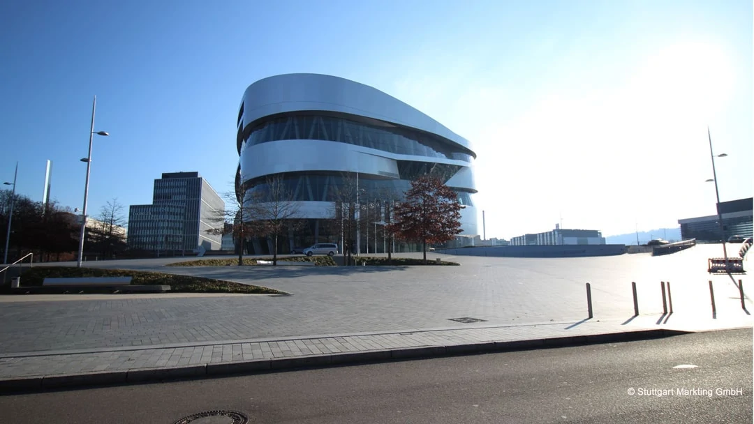 mercedes benz museum aussen