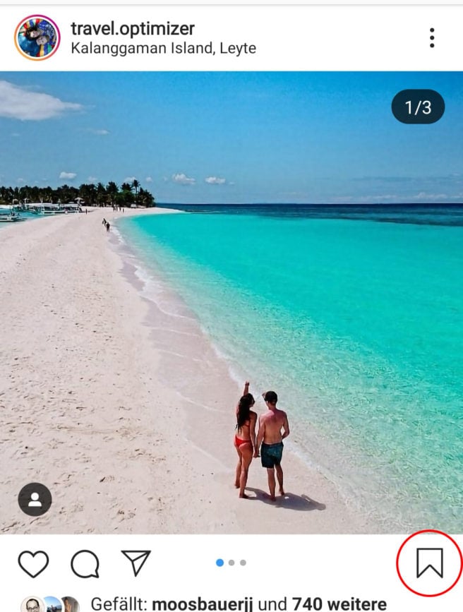 reisen planen mit instagram