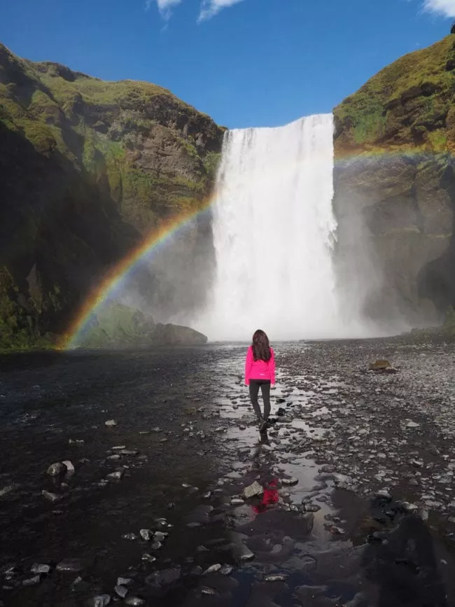 skogafoss wasserfall