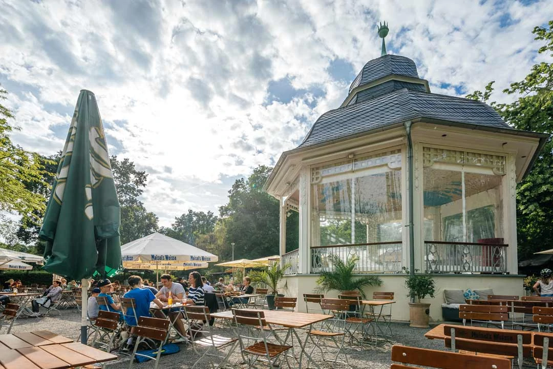Musikpavillon Clara Zetkin Park Freisitz Musikstadt Freizeit Philipp Kirschner leipzig.travel