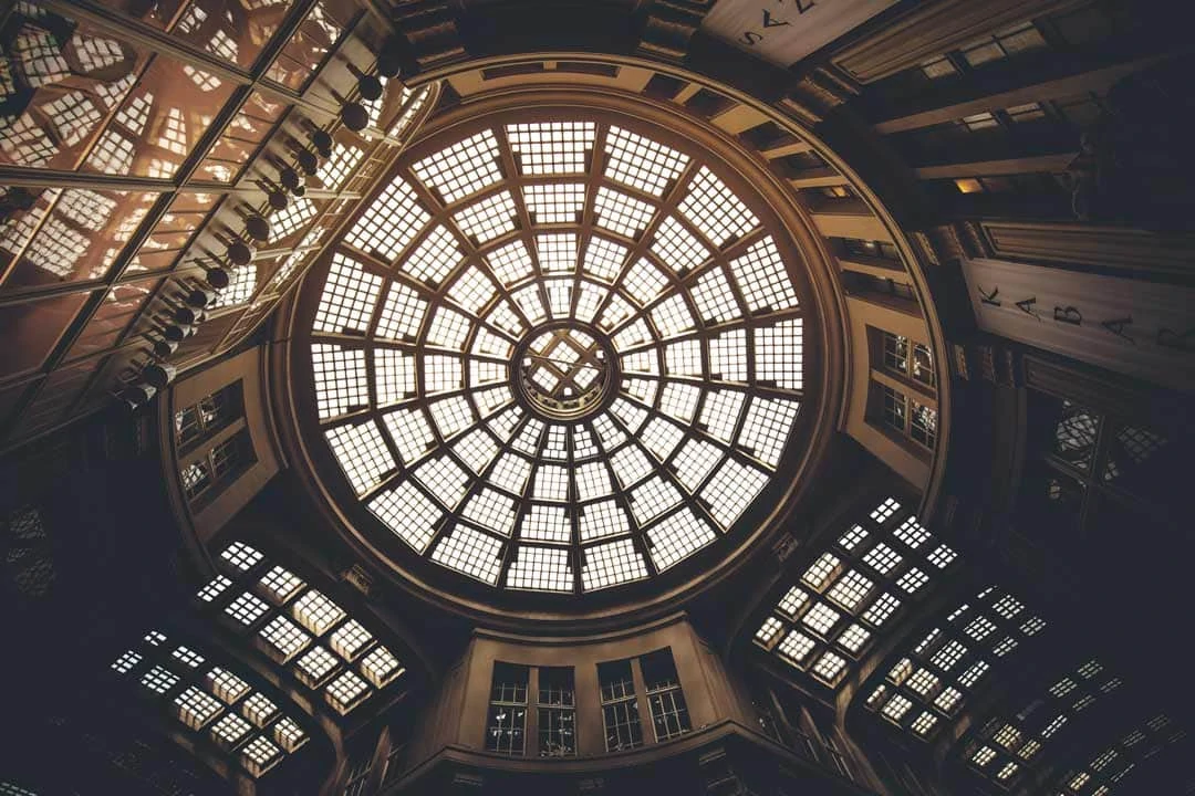 Mädler Passage Kuppel Architektur Sehenswuerdigkeiten Shopping Harald Goebl leipzig.travel