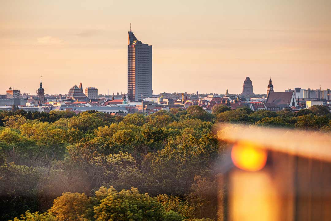 Wackelturm Rosental City Hochhaus Aussichtspunkt Parks Grünes Leipzig Philipp Kirschner leipzig.travel