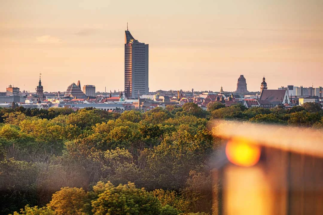Wackelturm Rosental City Hochhaus Aussichtspunkt Parks Grünes Leipzig Philipp Kirschner leipzig.travel