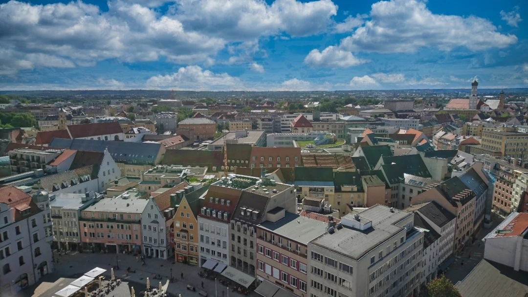 aussicht perlachturm augsburg