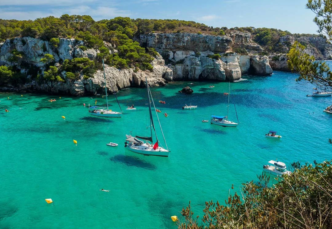 menorca schoene bucht menorca schoene bucht