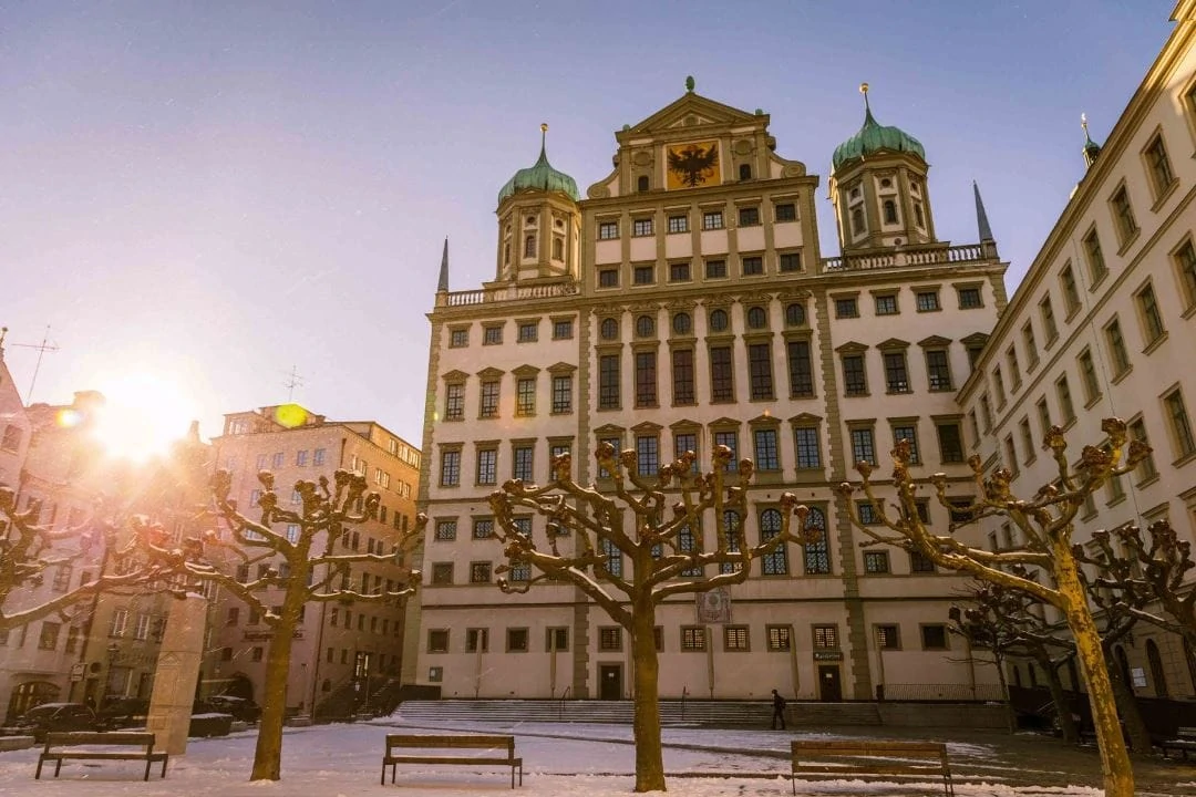 rathaus augsburg rueckseite