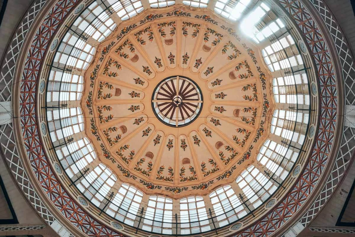 valencia mercado central kuppel