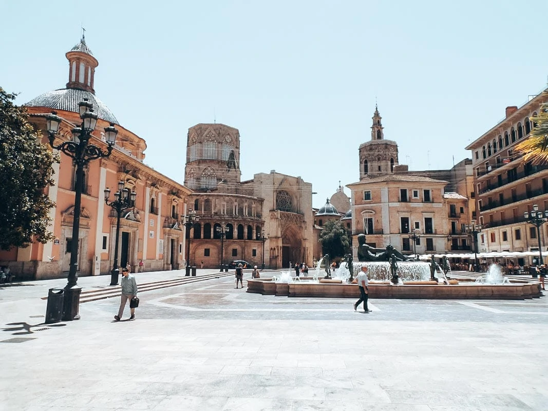 valencia plaza de la virgen