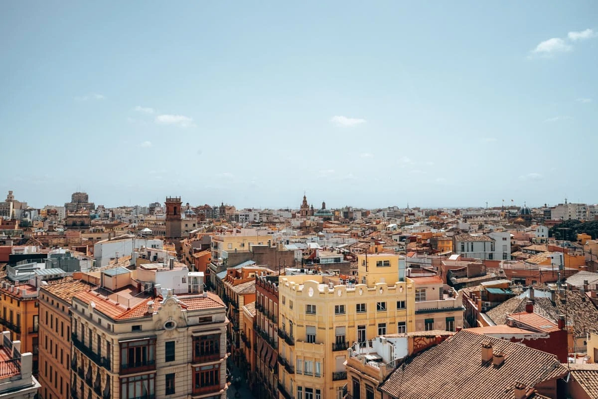 valencia torres de serranos aussicht