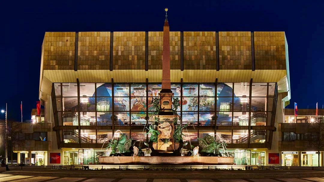Gewandhaus Nachts Musikstadt Kultur Sehenswürdigkeiten PUNCTUM leipzig2