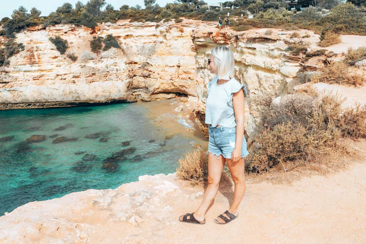 Algarve Praia da Marinha küstenwanderung