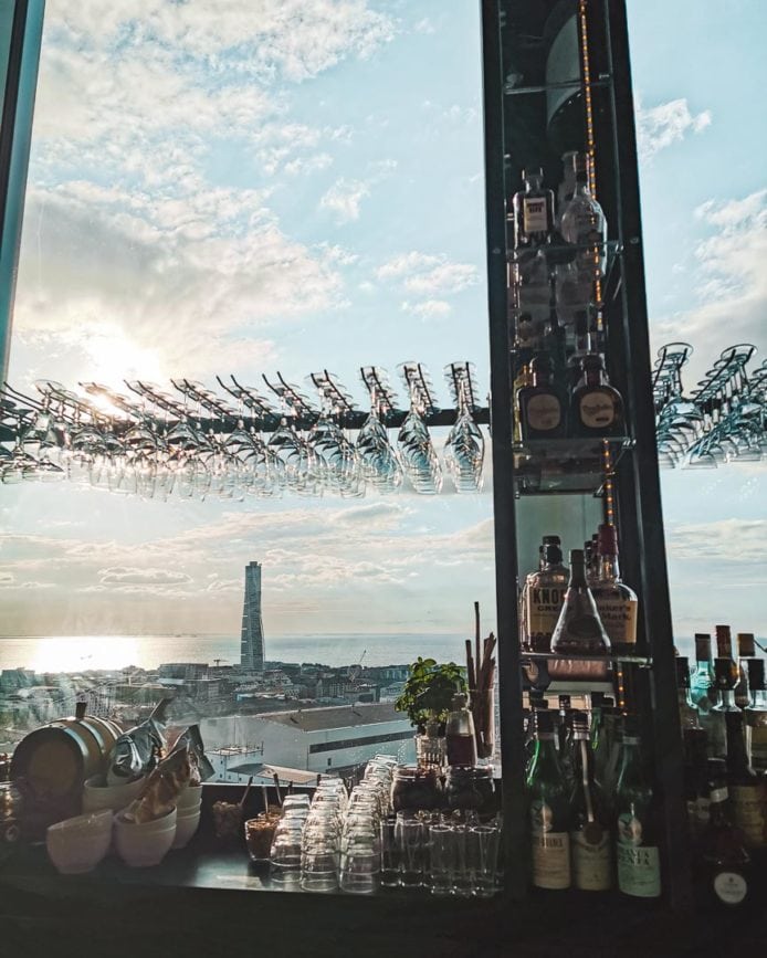 Ausblick über Malmö von Malmö Live