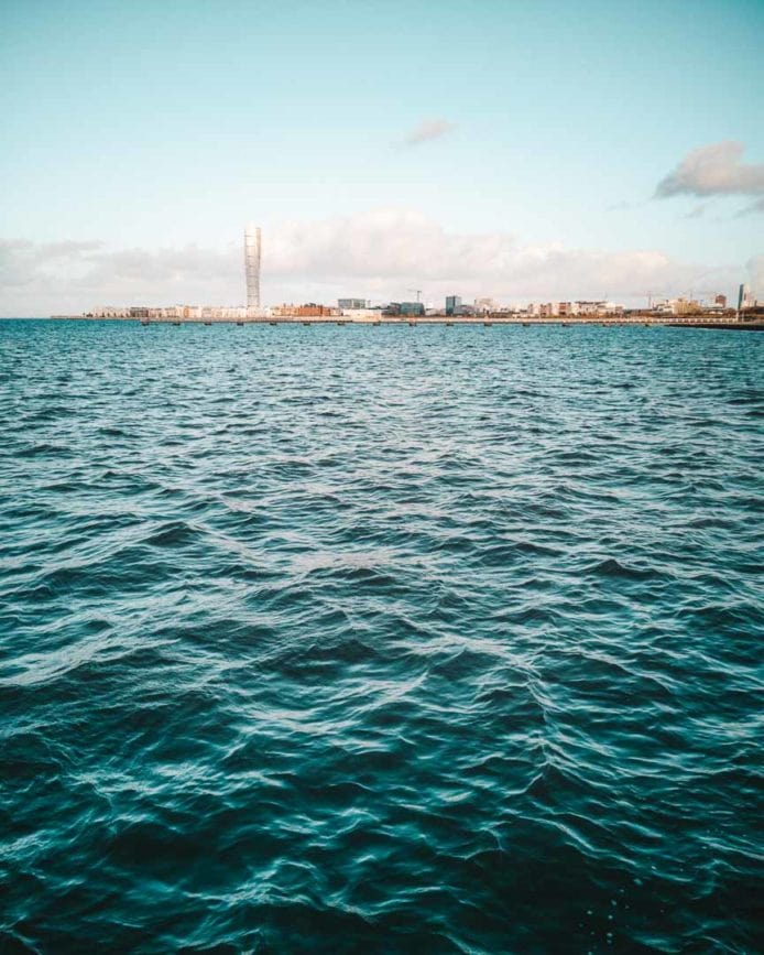 Der Turning Torso von Ribersborg Strand