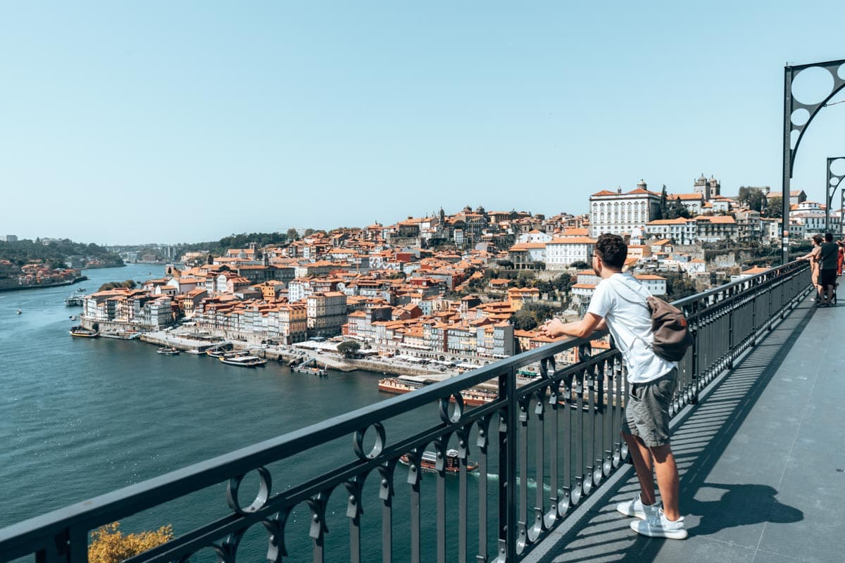 porto bruecke dom luis ausblick
